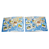 Cartonnage scolaire Chemise photo 18x24/18x27/20x30 Les 7 Merveilles du Monde + rabat Collé
