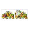 Cartonnage scolaire Chemise photo 18x24/18x27/20x30 Fruits et légumes + rabat Collé