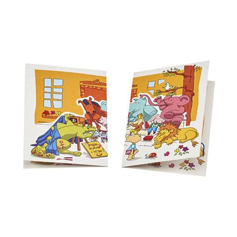 Cartonnage scolaire Diptyque pour portrait 13x18 - Phot’Nimos