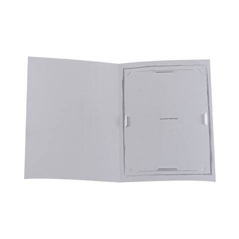 Cartonnage photo Chemise reportage Fusain gris 15x20/15x21