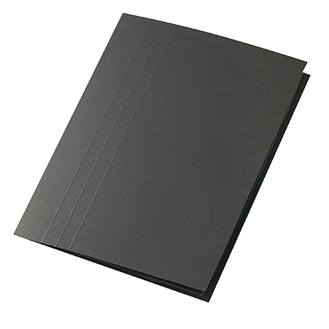 Cartonnage photo Chemise reportage noire Fusain argent 9x13/10x15