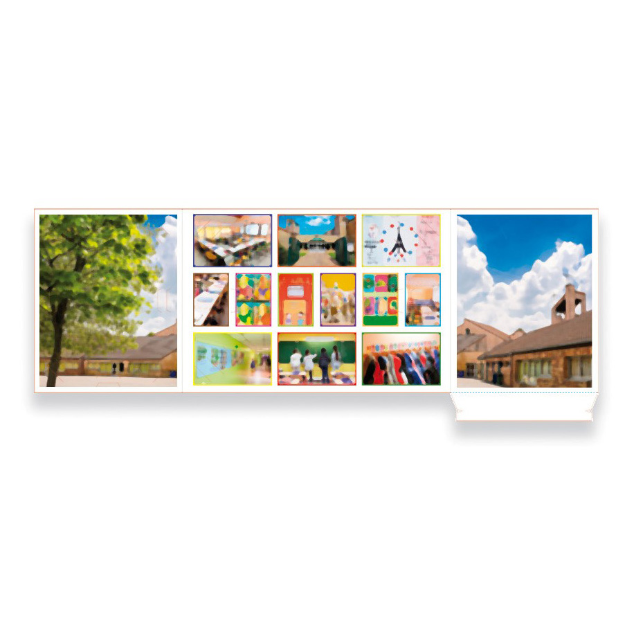 Personnalisation triptyque + Rabat Option 13